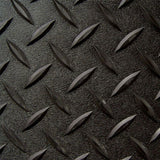 Diamond Deck 5 ft. x 20 ft. Black Textured PVC Rollout Flooring