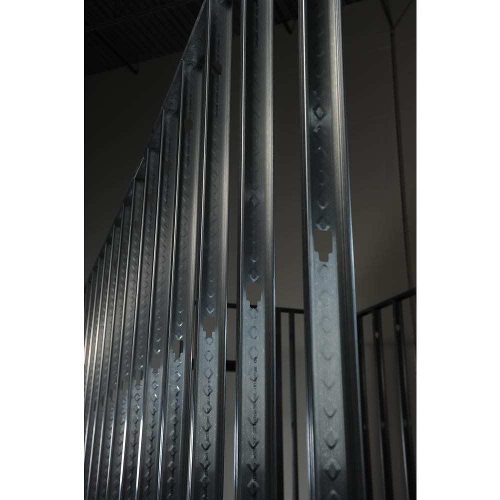 ProSTUD 25 3-5/8 in. x 8 ft. 25-Gauge EQ Galvanized Steel Wall Framing Stud - Super Arbor