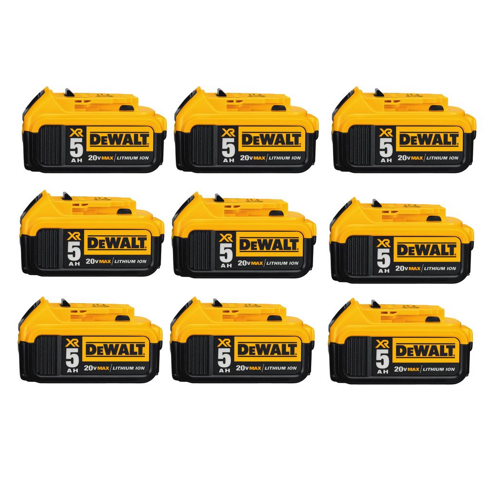 20-Volt MAX XR Premium Lithium-Ion 4.0Ah Battery Pack (2-Pack)