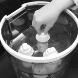 Water Filtration System for Top Load Water Cooler/Water Dispensers in White