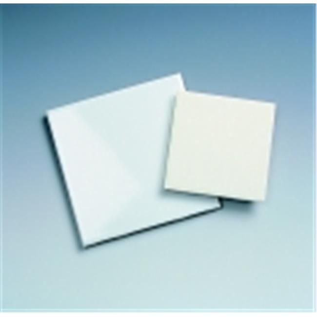 Amaco Decorated Ceramic Tile With Low Fire Glazes - 4.5 x 4.5 in.