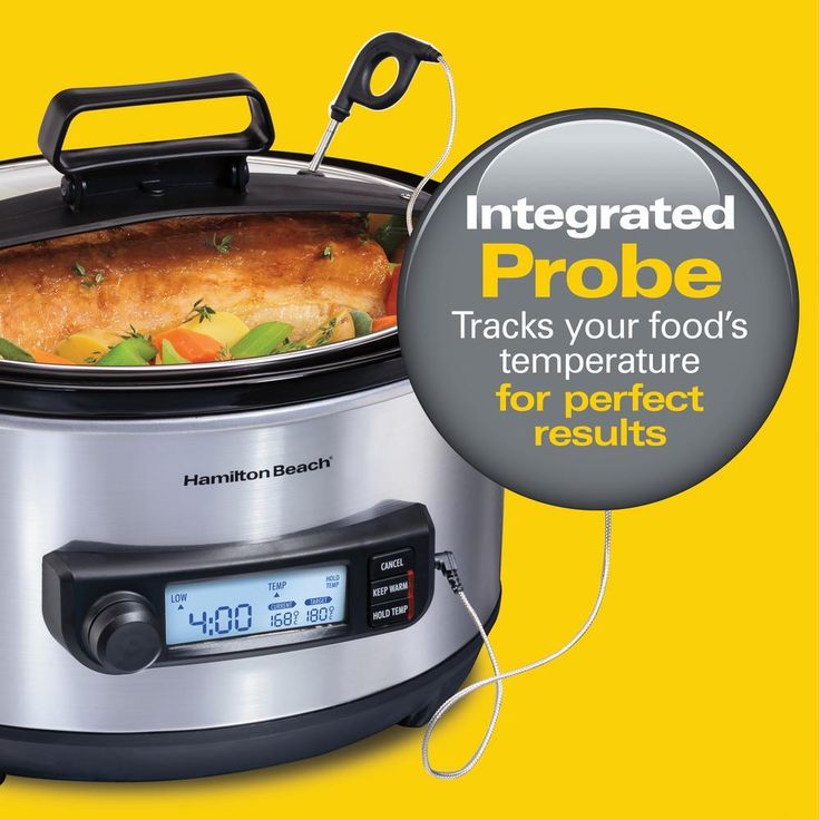 6 Qt. Stainless Steel Slow Cooker