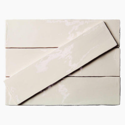 Ivy Hill Tile Catalina Vanilla 3 in. x 12 in. x 8 mm Polished Ceramic Subway Wall Tile (10.76 sq.ft./case)