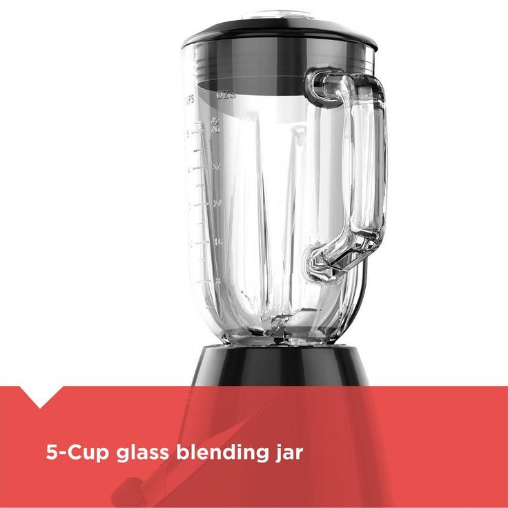 40 oz. 10-Speed Black Countertop Blender