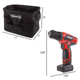 20-Volt Lithium-Ion Cordless 3/8 in. Power Drill (122-Piece) - Super Arbor