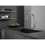 Essa Touch2O Technology Single-Handle Pull-Down Sprayer Kitchen Faucet with MagnaTite Docking in Arctic Stainless - Super Arbor