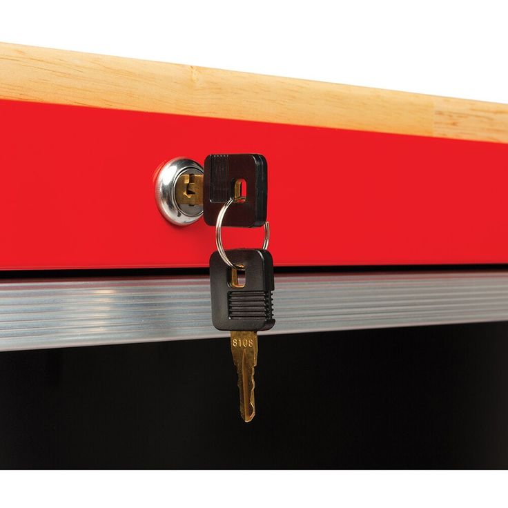 CRAFTSMAN 2000 Series 41-in W x 35-in H 7-Drawer Steel Rolling Tool Cabinet (Red)