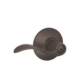 Accent Satin Nickel Privacy Bed/Bath Door Lever - Super Arbor