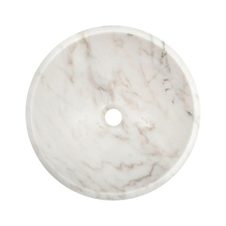 Polaris Sinks Stone Vessel Sink in Honed Basalt White Granite