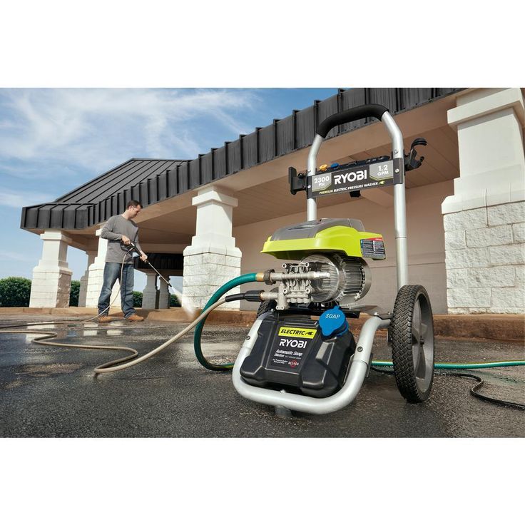 RYOBI 2,300 PSI 1.2 GPM High Performance Electric Pressure Washer