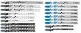 Bosch 18-Pack T-shank Jigsaw Blade Set
