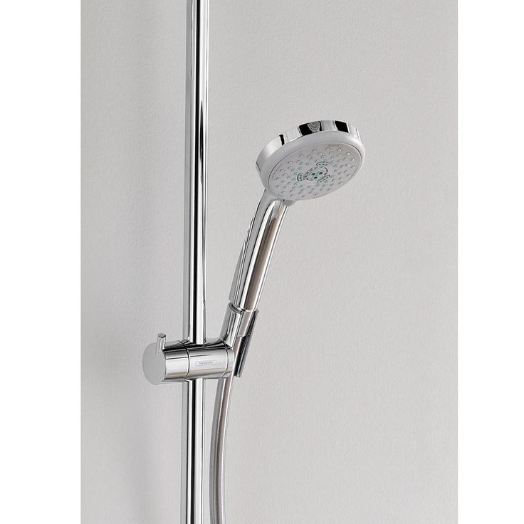 4-spray 5.375 in. Dual Shower Head and Handheld Shower Head in Chrome