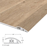 CALI Aqua Tough Aged Hickory 0.33-in T x 1.77-in W x 72.83-in L Vinyl Reducer