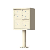 16-Mailboxes 1-Outgoing Mail Compartment 2-Parcel Lockers Pedestal Mount Cluster Box Unit - Super Arbor