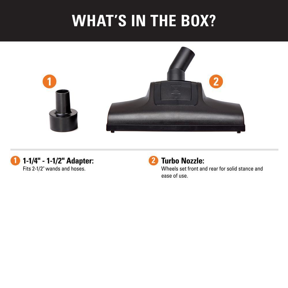 Beater Bar Vacuum Accessory Kit for RIDGID Wet/Dry Shop Vacuums - Super Arbor