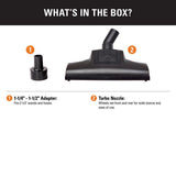 Beater Bar Vacuum Accessory Kit for RIDGID Wet/Dry Shop Vacuums - Super Arbor
