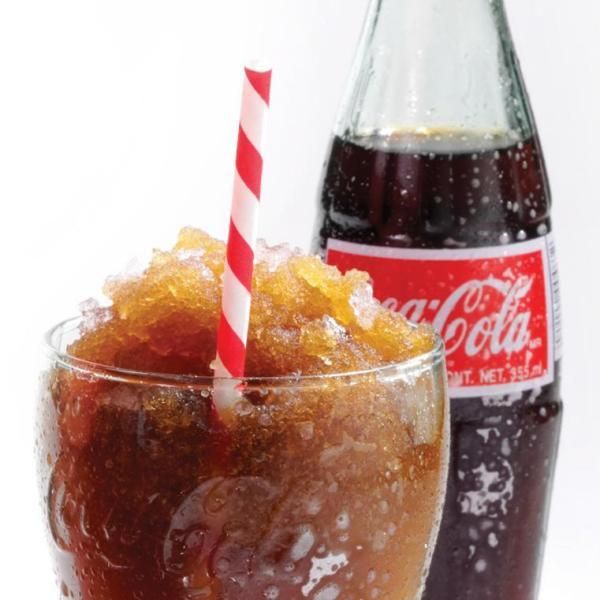 Coca-Cola 40 oz. Single Speed Red Frozen Beverage Blender