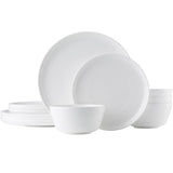 Marc Newson 12-Piece White Bone China Dinnerware Set (Service for 4)