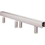 Everly 60 in. x 59-1/4 in. Mod Semi-Frameless Sliding Bathtub Door in Chrome and 1/4 in. (6mm) Niebla Glass - Super Arbor