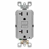 20 Amp Self-Test SmartlockPro Slim Duplex GFCI Outlet, White - Super Arbor