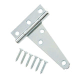 Everbilt 2 in. x 2 in. Zinc-Plated Gate Tee Hinge