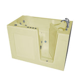 Nova Heated 5 ft. Walk-In Air and Whirlpool Jetted Tub in White with Chrome Trim - Super Arbor