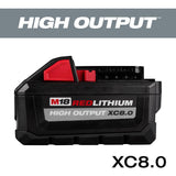 M18 FUEL 18-Volt Lithium-Ion Cordless 7-1/4 in. Circular Saw W/ HIGH OUTPUT XC 8.0Ah Battery