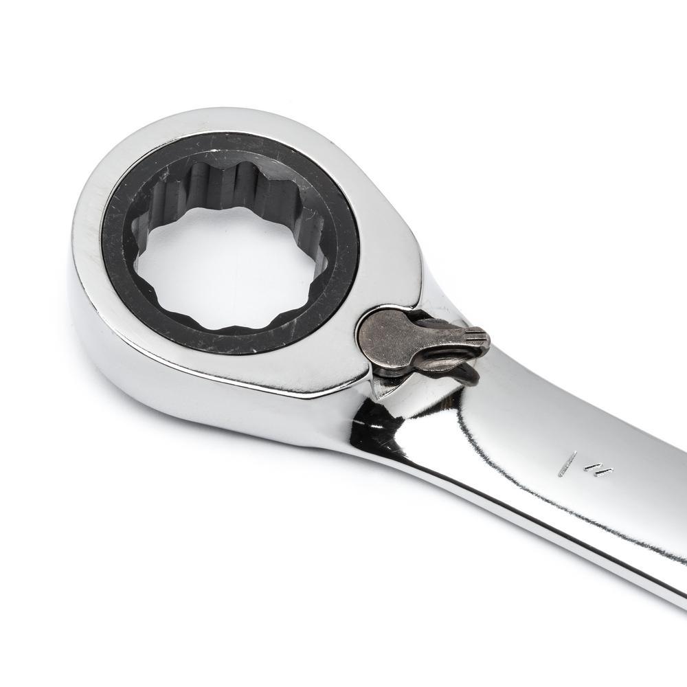 SAE Reversible Combination Ratcheting Wrench Set (13-Piece) - Super Arbor
