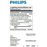 Philips 60-Watt Equivalent G25 Halogen Clear Globe Light Bulb (12-Pack)
