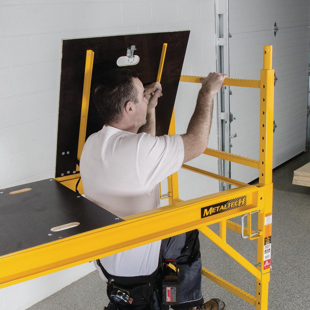 Safeclimb 6 ft. x 6 ft. x 2-1/2 ft. Baker Style Scaffold 1100 lbs. Capacity - Super Arbor