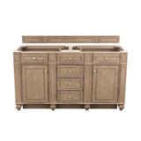 Bristol 72 in. W Bathroom Double Vanity Cabinet Only in Vintage Vanilla - Super Arbor