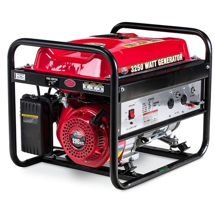 All Power 2500-Watt Gasoline Powered Portable Generator with 4-Cycle AVR System