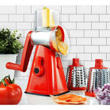 NutriSlicer 3-in-1 Spinning/Rotating Mandoline and Countertop Food Slicer and Grater
