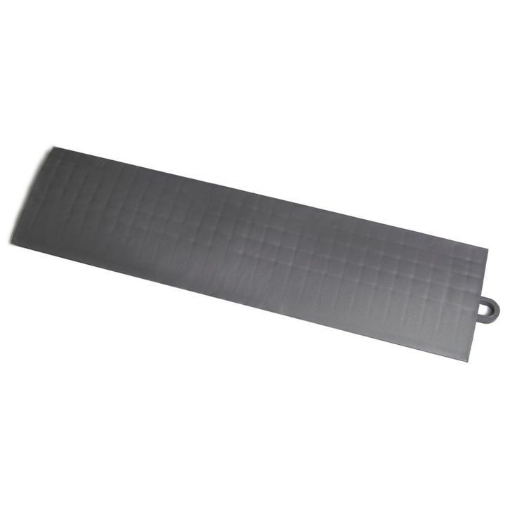 MotorDeck 12 in. x 3 in. Black Modular Edging Kit Male (22-Piece, Includes 2 Corner Edges)