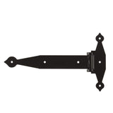 Everbilt 12 in. x 9 in. Black Gate Tee Hinge