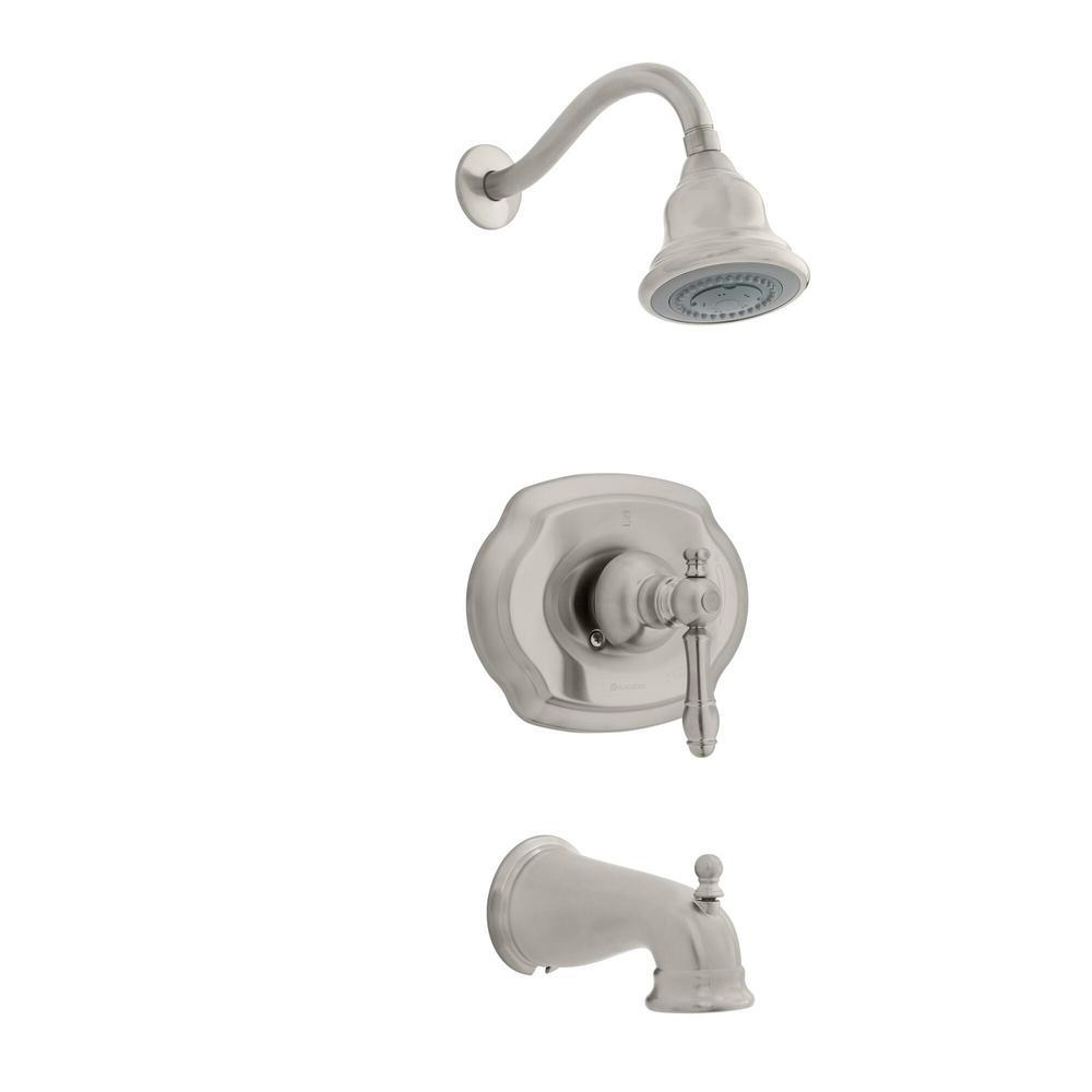 Lyndhurst Single-Handle 3-Spray Tub and Shower Faucet in Bronze - Super Arbor
