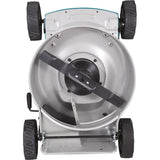 Makita 18 in. 18-Volt X2 36-Volt 5.0Ah LXT Lithium-Ion Cordless Steel Deck Walk Behind Push Lawn Mower Kit with 4 Batteries