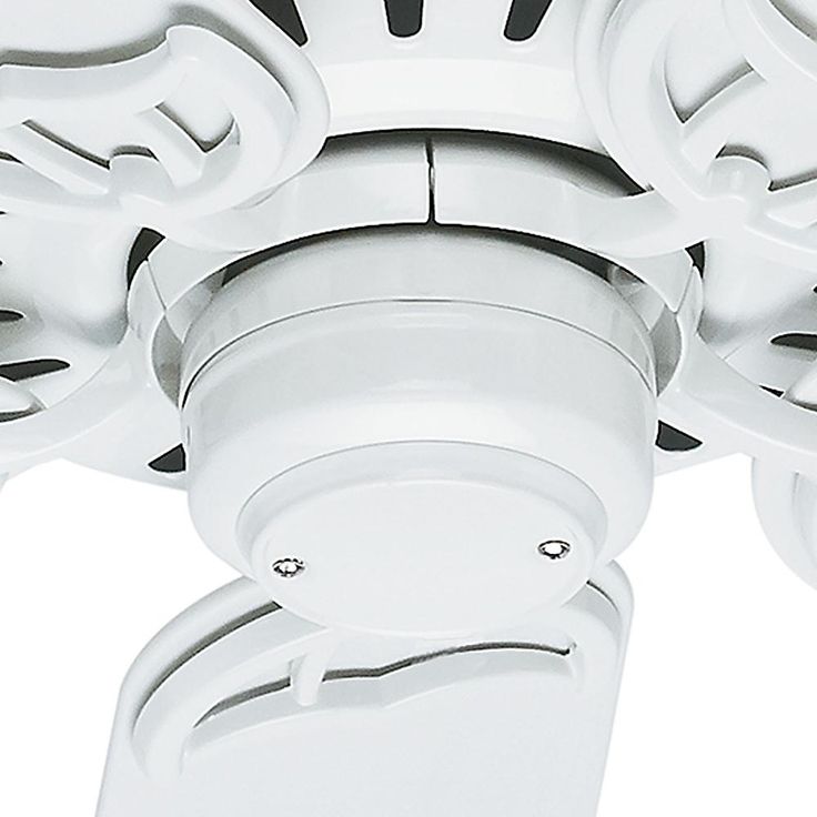 Bridgeport 52 in. Indoor/Outdoor White Damp Rated Ceiling Fan