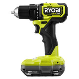 RYOBI ONE+ HP 18V Brushless Cordless Compact 1/2 in. Drill/Driver Kit with (2) 1.5 Ah Batteries, Charger and Bag
