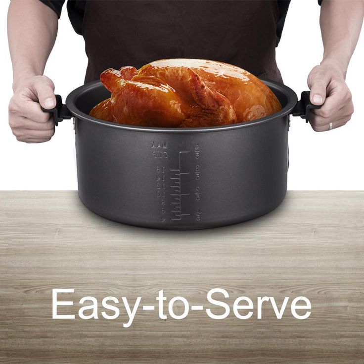 8 Qt. Stainless Steel Electric Pressure Cooker with Built-In Timer