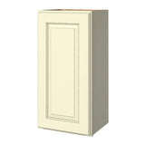 allen + roth Annscroft 15-in W x 36.125-in H x 12-in D Hazelnut Maple Door Wall Semi-Custom Cabinet