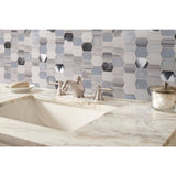 MSI Harlow Picket 11.5 in. x 12.4 in. x 8 mm Textured Multi-Surface Mesh-Mounted Mosaic Tile (9.90 sq. ft. / case)