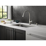 Delta Dunsley VoiceIQ Spotshield Stainless 1-Handle Deck-Mount Pull-Down Touchless Kitchen Faucet