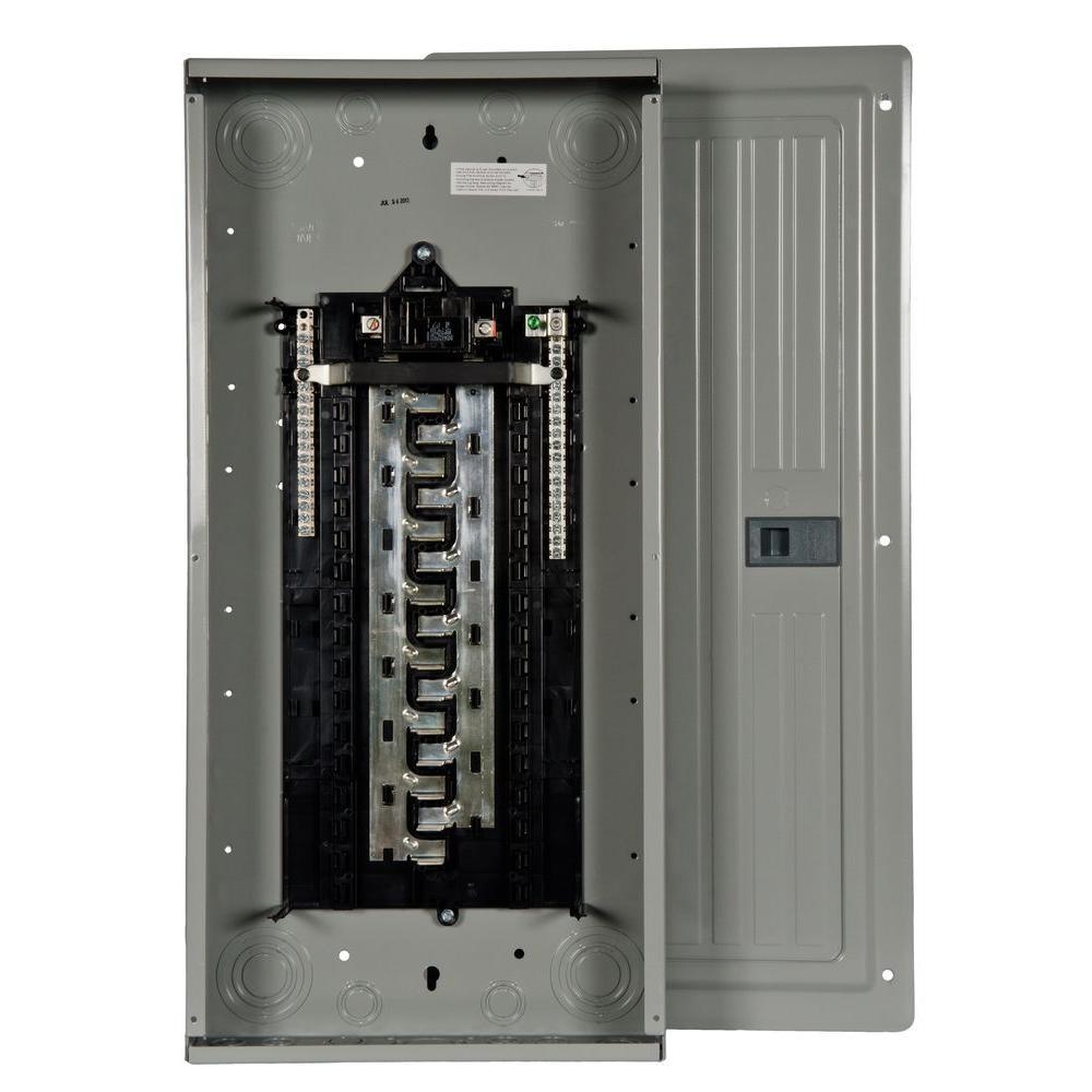 ES Series 100 Amp 20-Space 24-Circuit Main Breaker Indoor Load Center - Super Arbor