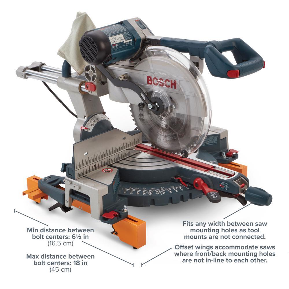 Folding Portable Miter Saw Stand - Super Arbor