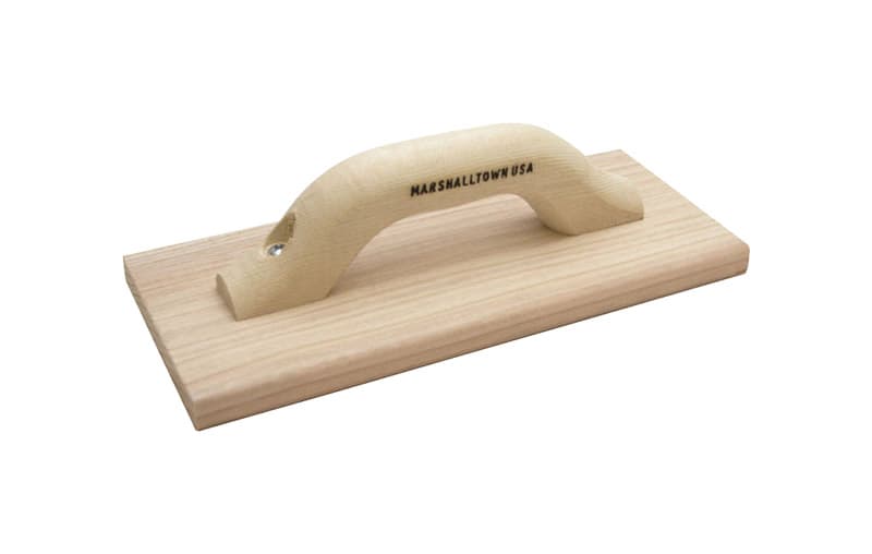 Marshalltown 5 in. W x 12 in. L Wood Hand Float, Smooth