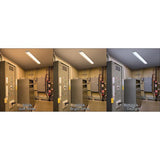 Low Profile 40 in. 2600 Lumens Integrated LED Dimmable White Wraparound Light 3 Color Changing Options Dimmable
