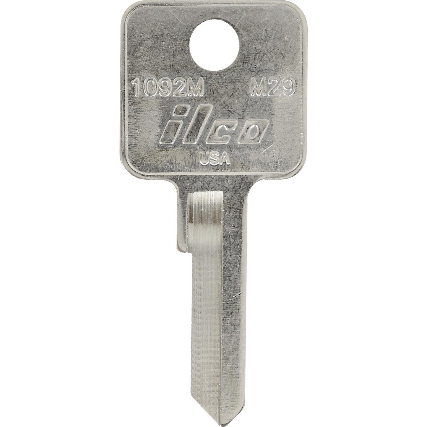 Hillman Traditional Key Padlock Universal Key Blank — Single