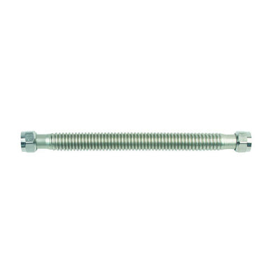ProCoat 3/4 in. FIP x 3/4 in. FIP x 12 in. Coated Stainless Steel Water Heater Connector (3/4 in. I.D.) - Super Arbor