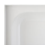 Ensemble 36 in. x 34 in. Single Threshold Shower Base in White - Super Arbor